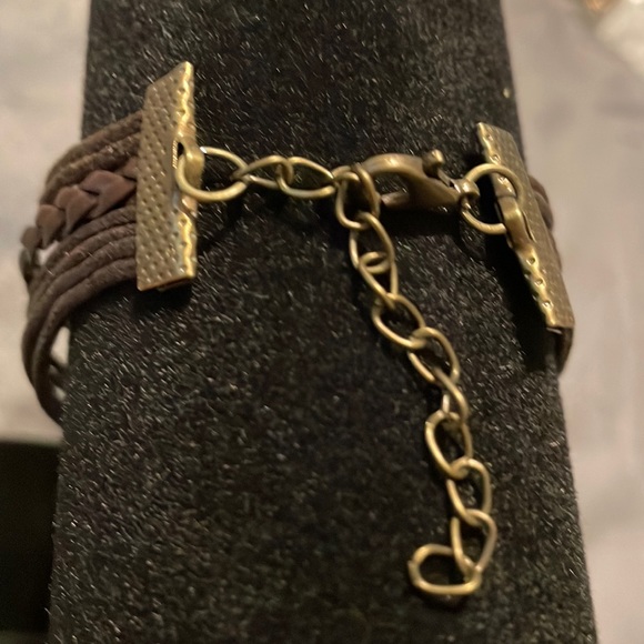 Seafarer Nautical Unisex Navy Sailor Bracelet Helm Anchor Inspirational Bracelet - Picture 6 of 6